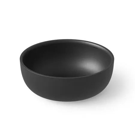 Dea Design Round Ванна, отдельностоящая, Solid Surface, цвет: Black №16