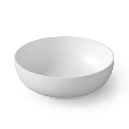 Dea Design Round Ванна, отдельностоящая, Solid Surface, цвет: White №18