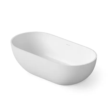 Dea Design Shadow Ванна, отдельностоящая, Solid Surface, цвет: White №18