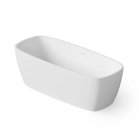 Dea Design Soul Ванна, отдельностоящая, Solid Surface, цвет: White №18