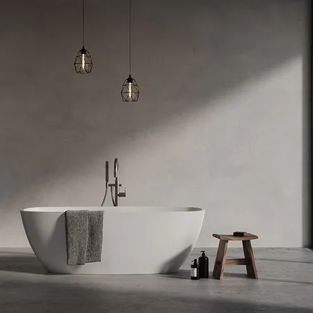 Dea Design Soul Ванна, отдельностоящая, цвет: белый