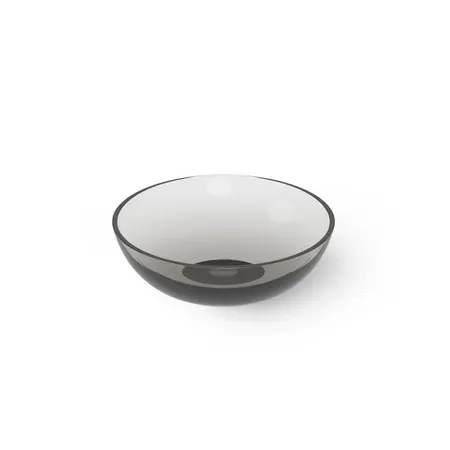 Dea Design Washbasins Раковина, накладная, без отв, Glasstech, прозрачная смола, цвет: Smoky Black R4