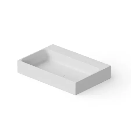 Dea Design Washbasins Раковина, накладная, без отв, Solid Surface, цвет: White №18