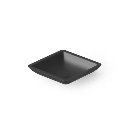 Dea Design Washbasins Раковина, накладная, без отв, Solid Surface, цвет: Black №16