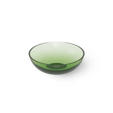 Dea Design Washbasins Раковина, накладная, без отв, Glasstech, прозрачная смола, цвет: Emerald R3