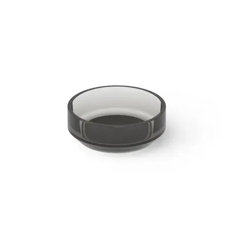 Dea Design Washbasins Раковина, накладная, без отв, Glasstech, прозрачная смола, цвет: Smoky Black R4
