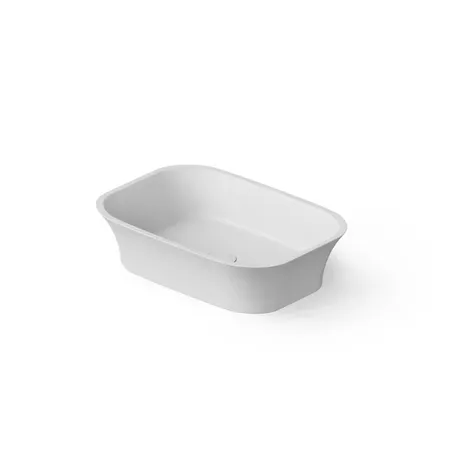 Dea Design Washbasins Раковина, накладная, без отв, Solid Surface, цвет: White №18