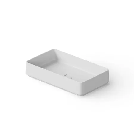 Dea Design Washbasins Раковина, накладная, без отв, Solid Surface, цвет: White №18