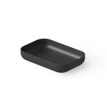 Dea Design Washbasins Раковина, накладная, без отв, Solid Surface, цвет: Black №16