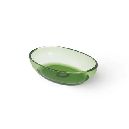 Dea Design Washbasins Раковина, накладная, без отв, Glasstech, прозрачная смола, цвет: Emerald R3