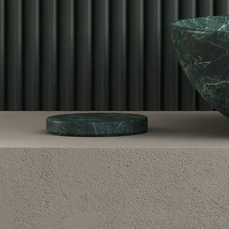Dea Design Marble Мыльница настольная, из мрамора, цвет: SG Stone Green