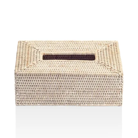 Decor Walther Basket KB Диспенсер для салфеток, настольная, цвет: ротанг светлый