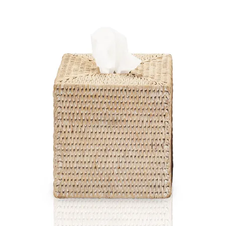 Decor Walther Basket KBQ Диспенсер для салфеток, цвет: ротанг светлый