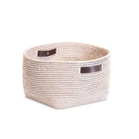 Decor Walther Basket KORB Коробка универсальная, настольная, цвет: ротанг светлый