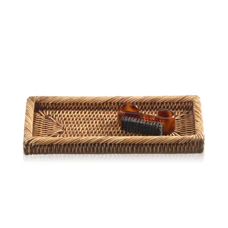 Decor Walther Basket KS Лоток универсальный, настольный, цвет: ротанг темный