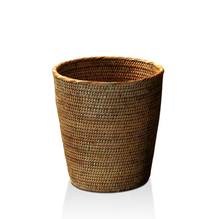 Decor Walther Basket PK Корзина для бумаги, напольная, цвет: ротанг темный