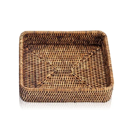 Decor Walther Basket Tab1 Лоток универсальный, настольный, цвет: ротанг темный