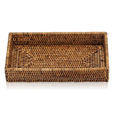 Decor Walther Basket Tab2 Лоток универсальный, настольный, цвет: ротанг темный