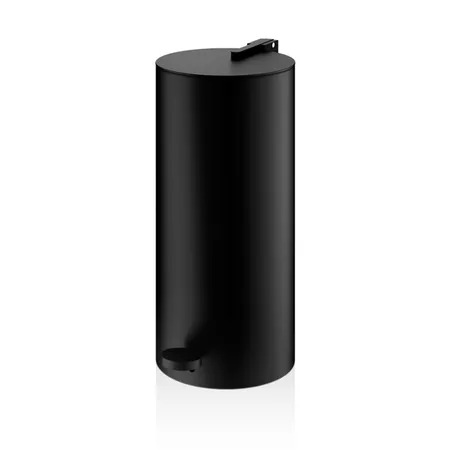 Decor Walther Bin 3 Ведро, с педалью и крышкой, напольное, цвет: черный матовый