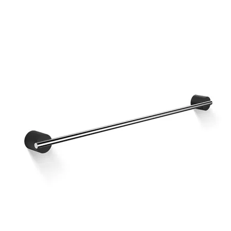 Decor Walther Black Stone HTE60 Полотенцедержатель, подвесной, цвет: черный матовый / хром