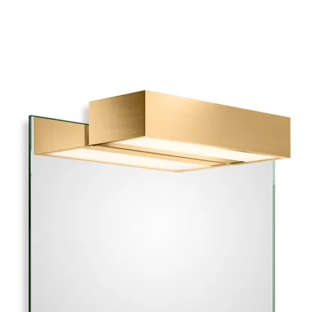 Decor Walther Box 1-25 N LED Светильник на зеркало, светодиодный, 1x LED 18.4W, цвет: золото матовое