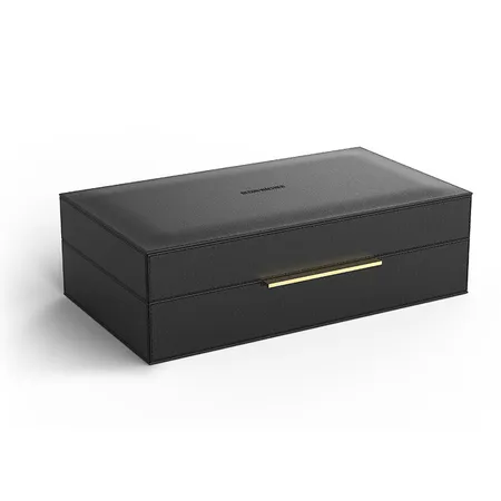 Decor Walther Brownie BOX L Коробка универсальная, искусственная кожа, цвет: черный