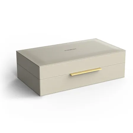 Decor Walther Brownie BOX L Коробка универсальная, искусственная кожа, цвет: песочный