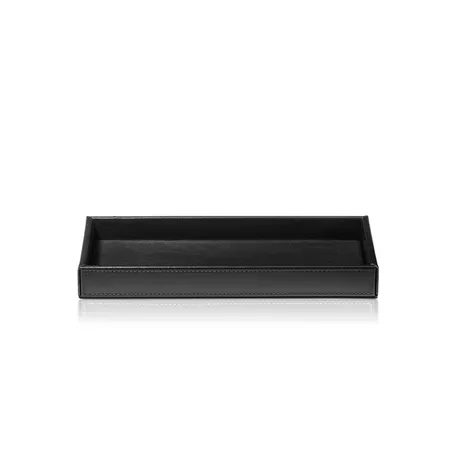 Decor Walther Brownie Tab M Лоток универсальный, настольный, цвет: черная кожа