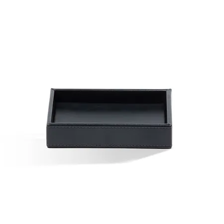 Decor Walther Brownie Tab S Лоток универсальный, настольный цвет: черная кожа