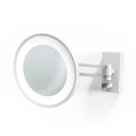 Decor Walther BS 36 LED Косметическое зеркало, подвесное, увел. 3x, подсветка LED, цвет: белый матовый