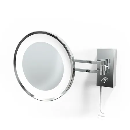 Decor Walther BS 36/V LED Косметическое зеркало, подвесное, увел. 5x, подсветка LED, цвет: хром