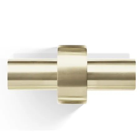 Decor Walther Century HAK2 Крючок подвесной, двойной, цвет: золото матовое