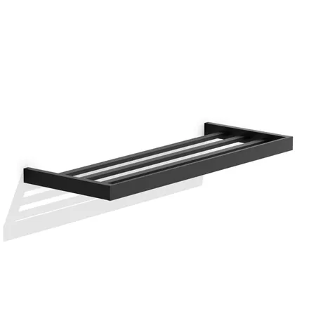 Decor Walther CONTRACT CT KHT Полка для полотенец, цвет черный матовый