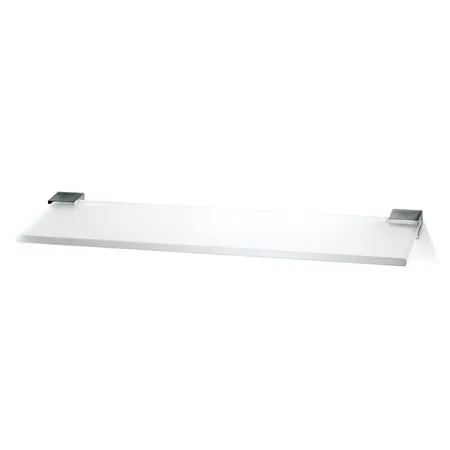 Decor Walther Corner GLA40 Полочка стеклянная, подвесная, цвет: хром