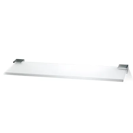 Decor Walther Corner GLA60 Полочка стеклянная, подвесная, цвет: хром