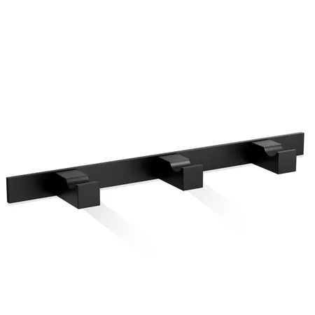 Decor Walther Corner HAK3 Панель с 3 крючками, подвесной, цвет: черный матовый