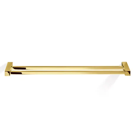 Decor Walther Corner HTD60 Полотенцедержатель, двойной, подвесной, цвет: золото