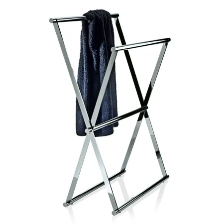 Decor Walther Cross 2 Полотенцедержатель двойной, напольный, цвет: хром
