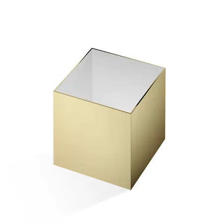 Decor Walther Cube DW 356 Баночка универсальная, настольная, цвет: золото