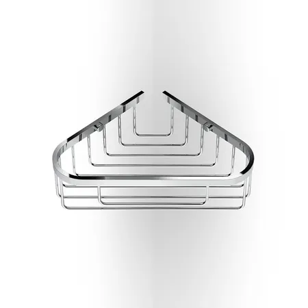 Decor Walther DW 228 Полочка для душа, угловая, подвесная, цвет: хром