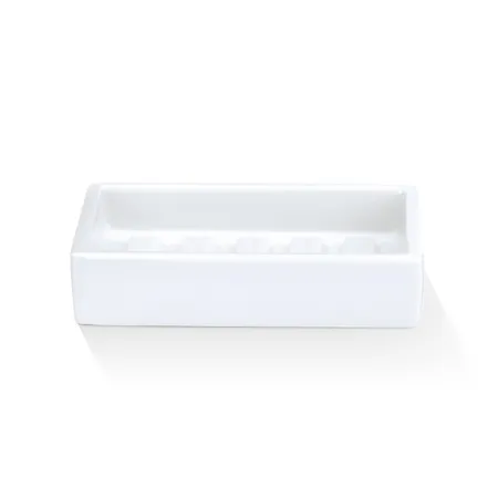 Decor Walther DW 615 Мыльница настольная, фарфор, цвет: белый
