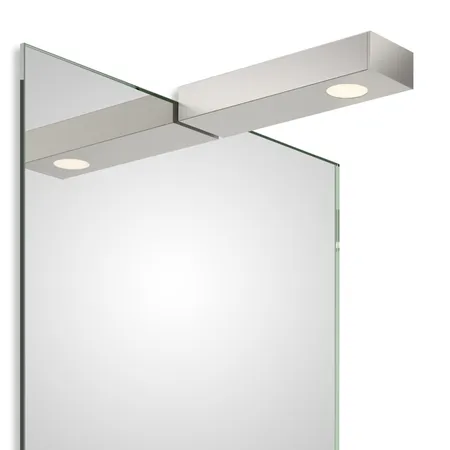 Decor Walther Flat 1 LED Светильник на зеркало, светодиодный, 1x LED 7W, цвет: никель сатинированный