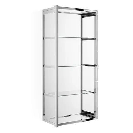 Decor Walther Glas S 3 Шкафчик подвесной, стекло прозрачное, цвет: хром