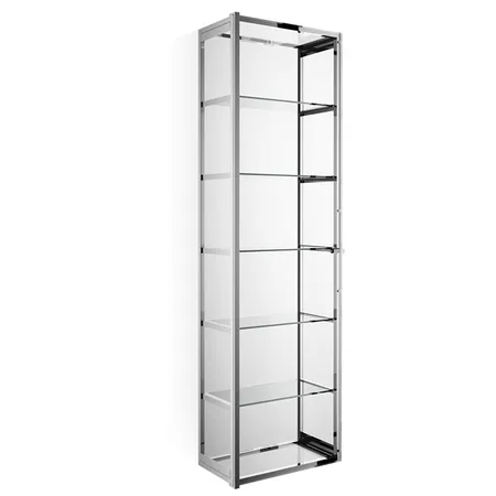 Decor Walther Glas S 4 Шкафчик подвесной, стекло прозрачное, цвет: хром