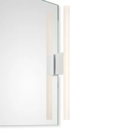 Decor Walther Omega 1 Светильник на зеркало, 1x S 1 Socket, цвет: белый матовый