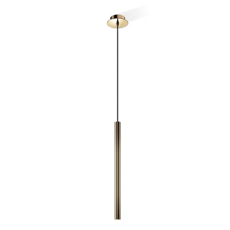 Decor Walther Pipe 1 Светильник потолочный, светодиодный, 1x LED 6.5W, цвет: латунь полированная