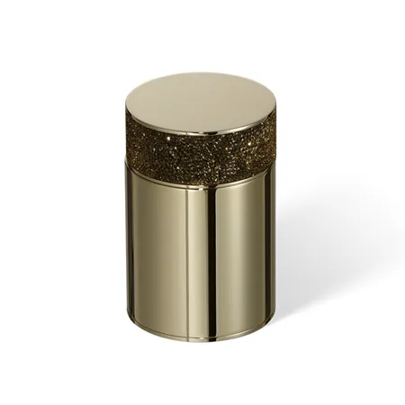 Decor Walther Rocks BMD1 Баночка универсальная, с кристаллами Swarovski, настольная, цвет: золото