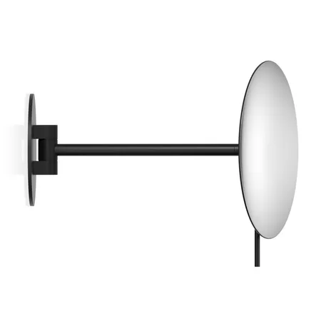 Decor Walther Round SPT 72 Косметическое зеркало, подвесное, увел. 5x, цвет: матовый черный