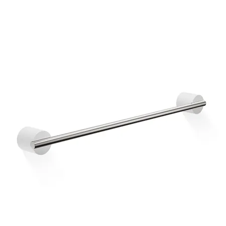 Decor Walther Stone HTE45 Полотенцедержатель, подвесной, цвет: белый / сталь матовая