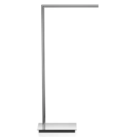 Decor Walther Straight 1 Полотенцедержатель, напольный, цвет: хром